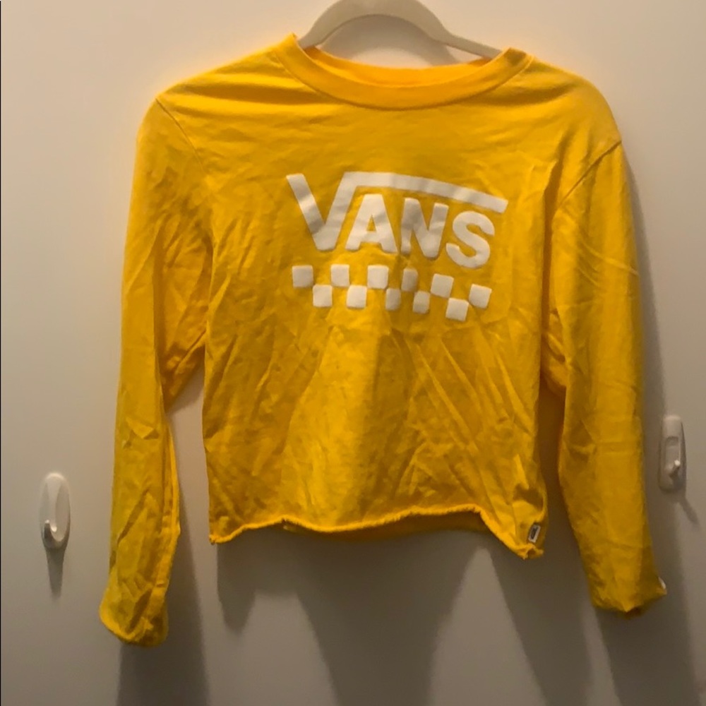Yellow vans long sleeve
